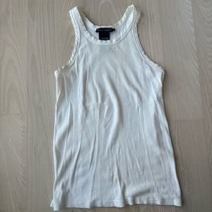 Ralph Lauren White Tank Top
